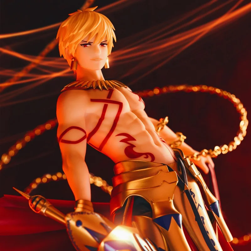 

Copy Version Fate Grand Order Fgo Golden Gilgamesh 1/8 Scale Anime Statue Boxed Action Figure Desktop Decor Collectible Toy