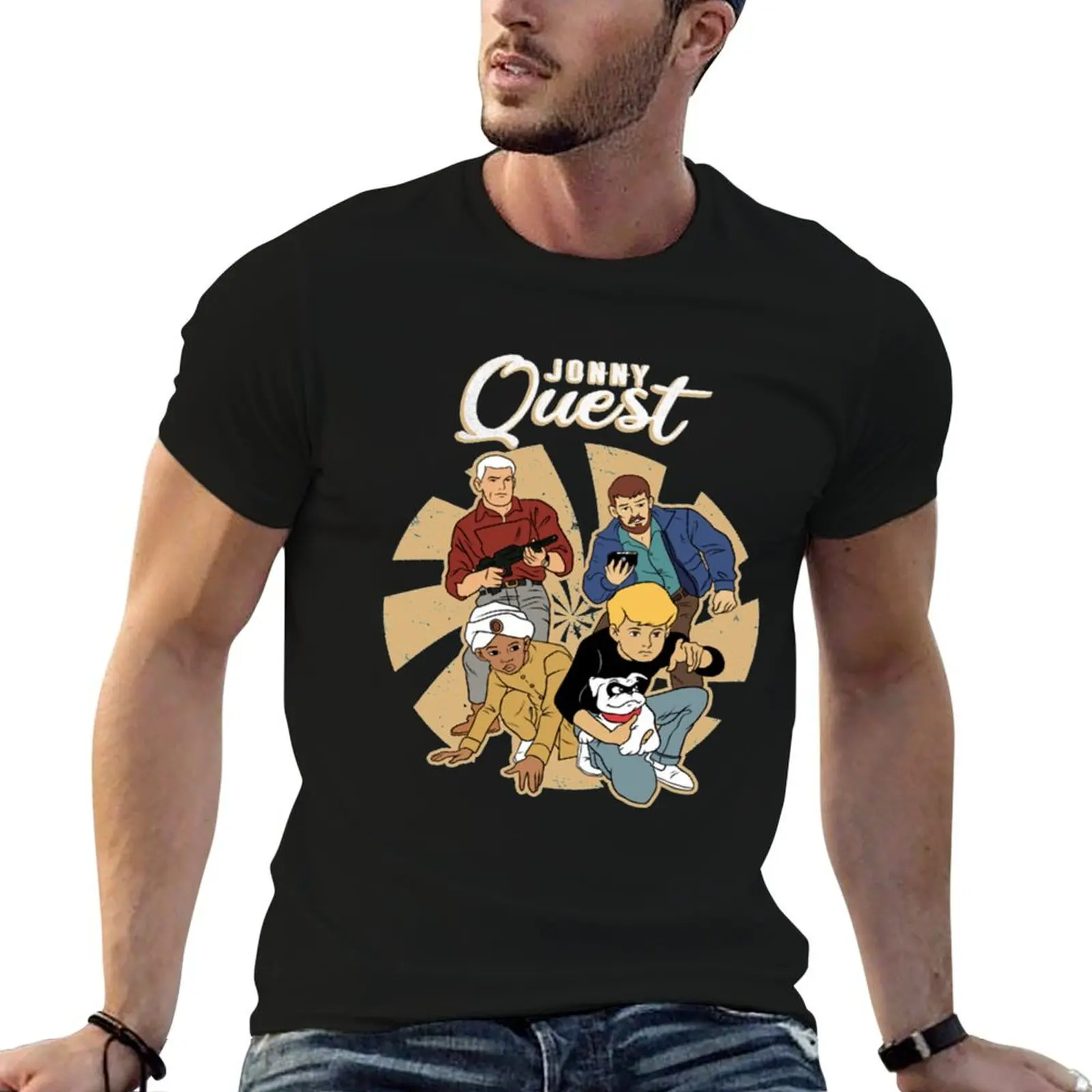 

Jonny Quest T-Shirt t shirt man plain men t shirt cotton 100% t shirts for man cotton funny T-shirt