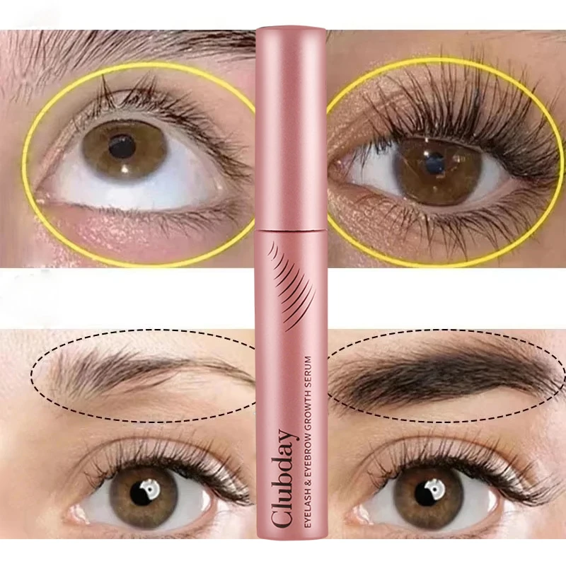 Suero de Crecimiento Rápido para Cejas, Producto para el Crecimiento del Cabello de las Pestañas, Anti-Caída del Cabello, Previene la Calvicie, Cejas Más Gruesas y Largas, Maquillaje