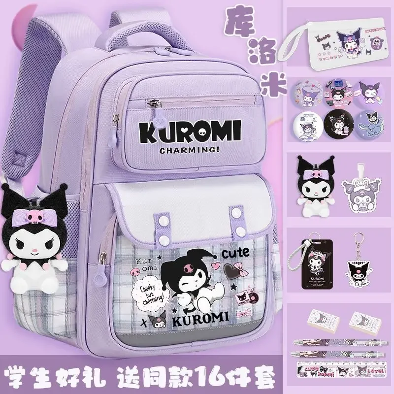 

Sanrio Clow M Joint-Name Children's Schoolbag Girls' Student Large Capacity Backpack Cartoon Waterproof Rucksack