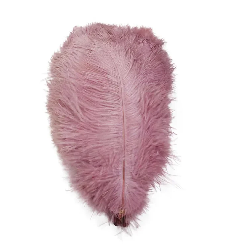 50pcs/lot Ostrich Feather Carnival Feathers for Sewing in Dress 40-45cm Wedding Decorations Gift Craft Items Vase Vases