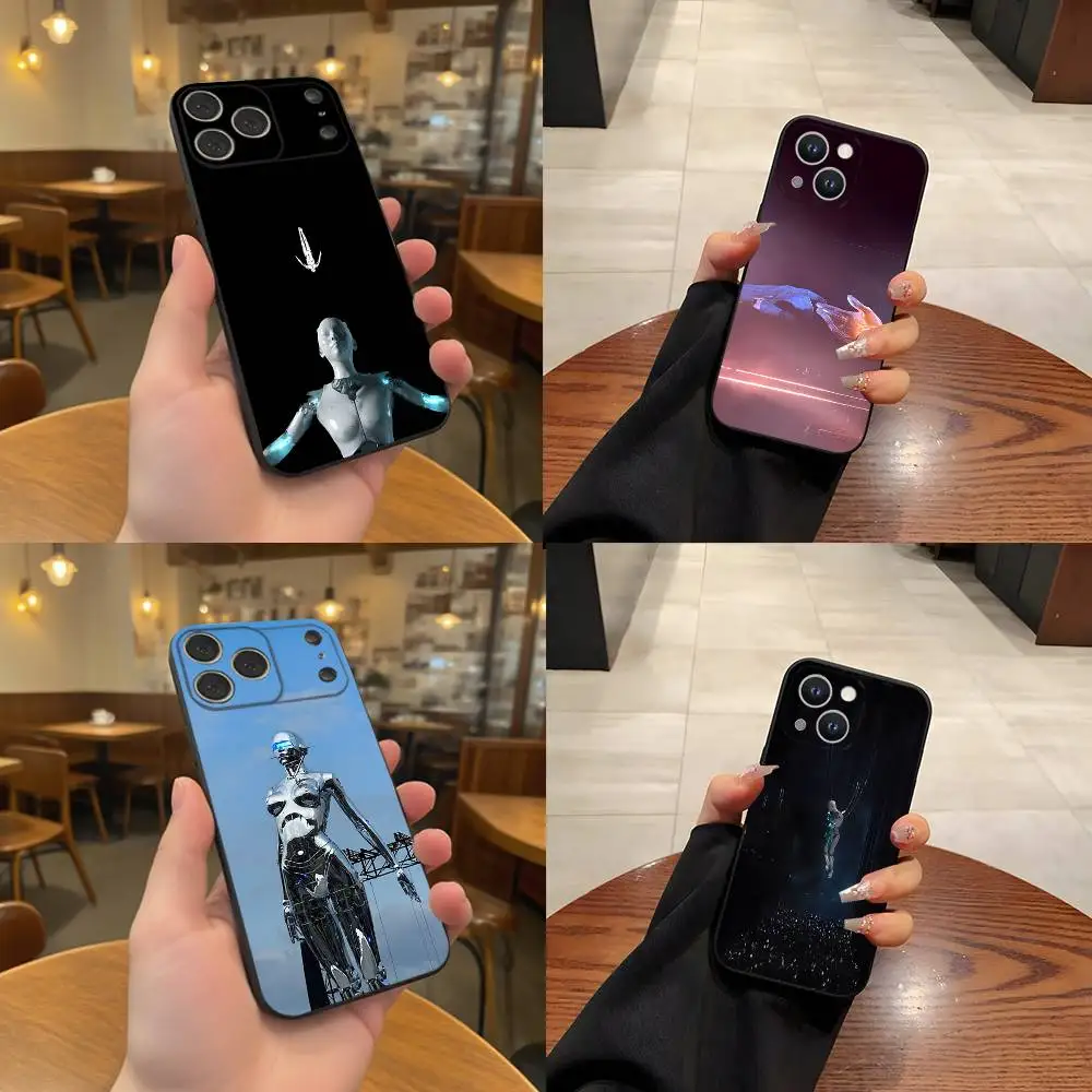 

DJ A-Afterlife Anyma For iPhone 17,16,15,14,13,12,11,Pro,Max,Plus Black Soft Cover Phone Case