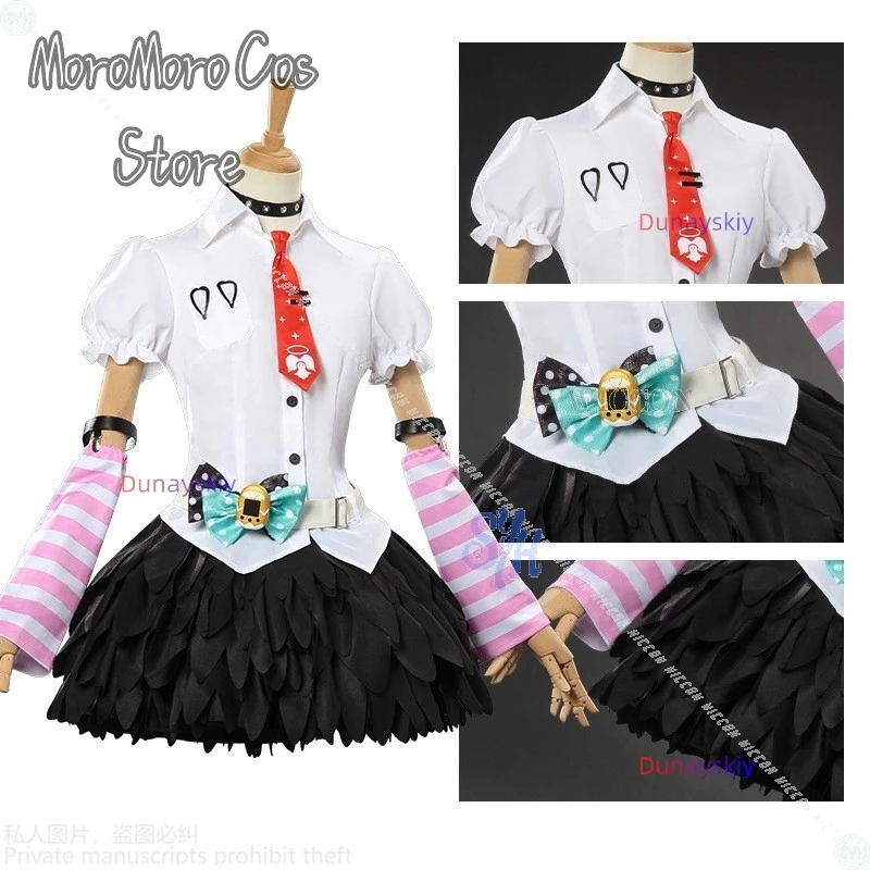 أنيمي لعبة Zenless منطقة صفر تأثيري المعبود الملائكة الوهم تشيناتسو ريمييل كوسفسفريه جيراي كي الفتيات فستان لوليتا هالوين كوس