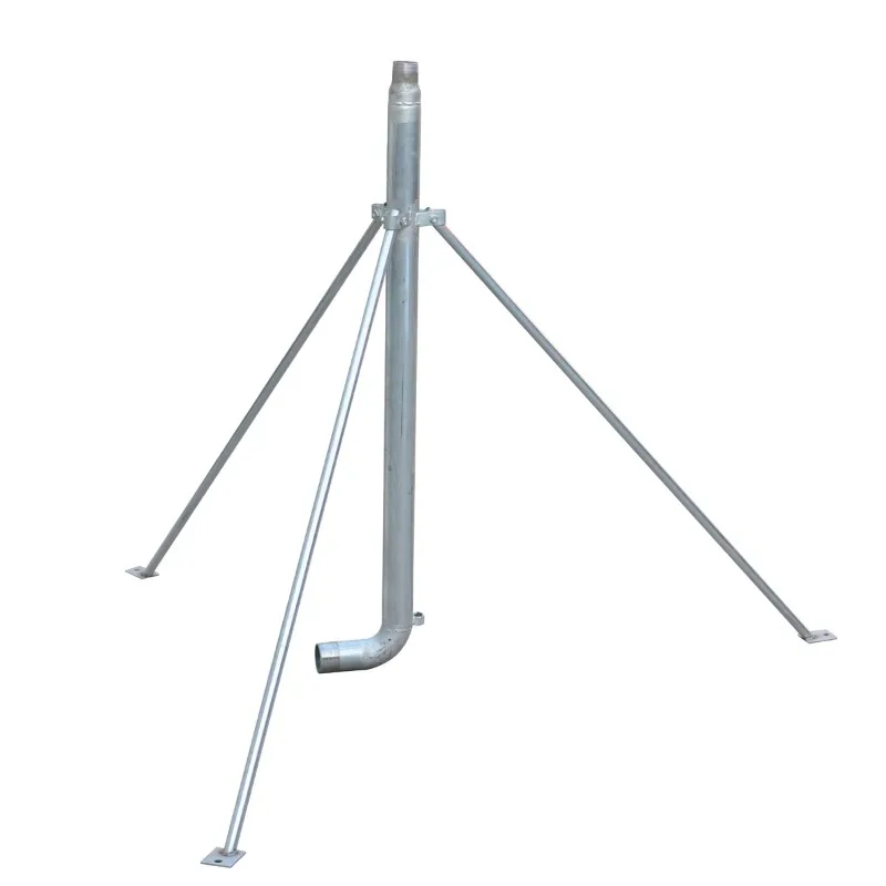 Metal Tripod Stand For 2 Inch Big Rain Gun Sprinkler Agricultural Irrigation System With Quick Connector And Stable Base
