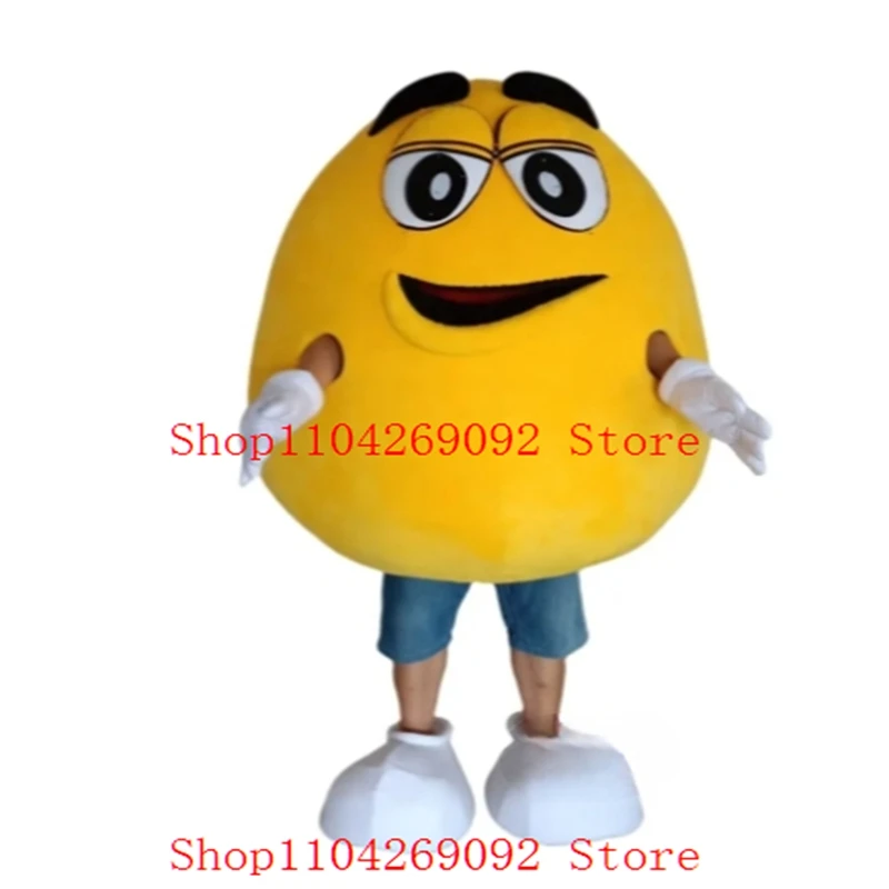 

Chocolate M Beans Mascot Costume Candy Carival Party Event Adult Cosplay Costume Cartoon Adult Christmas Holiday Party