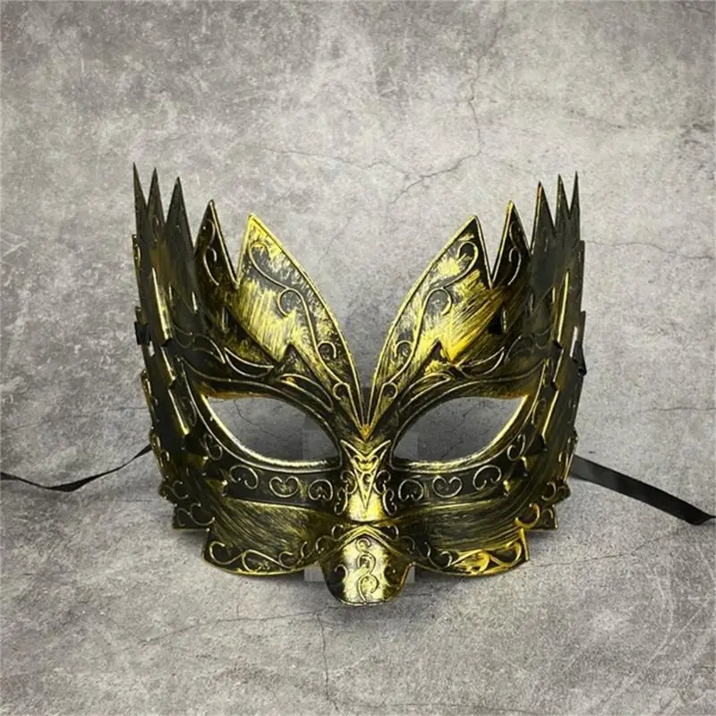 B95F Antique Masquerade Mask Halloween Ball-Mask Christmas Masks for Couples Women and Men Mardi Gras-Masks