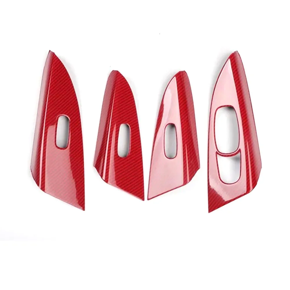 For Nissan Sentra SYLPHY 2012-2019 LHD Car Door Armrest Window Lift Switch Panel Cover Trim Interior Styling