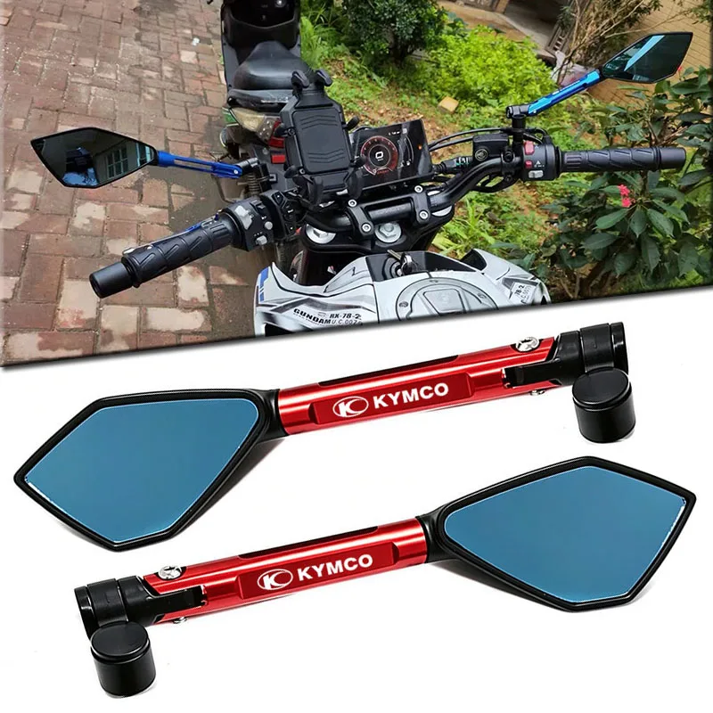 For KYMCO Xtown Downtown 300i Xciting 300r X Twon AK550 Super Dink 125 Motorcycle Rearview Side Mirrors