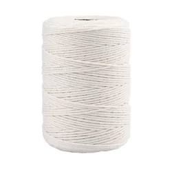 Cotton Butchers Twine String 700 Feet 2mm Twine for Cooking Food Safe Crafts Bakers Kitchen Butcher Meat Roasting Gift Wrapping