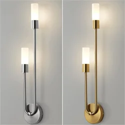 Modern U Shape Led Wall Sconce Light for Living Room Bedroom Bedside Wall Light Fixture Luminaire Bathroom Decoration Lighting