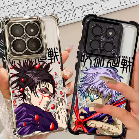 Jujutsu Kaisen For Xiaomi Redmi A5 A3 A1 15C 14C 13 POCO F8 Note 14 13 Mi 15T 14T 14 Ultra Pro Soft Phone Case