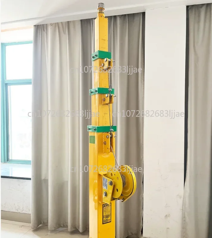 Easy Up to 30' Telescoping Mast - Push Up Pole for Telecommunications Cameras Flag Pole Light Tower
