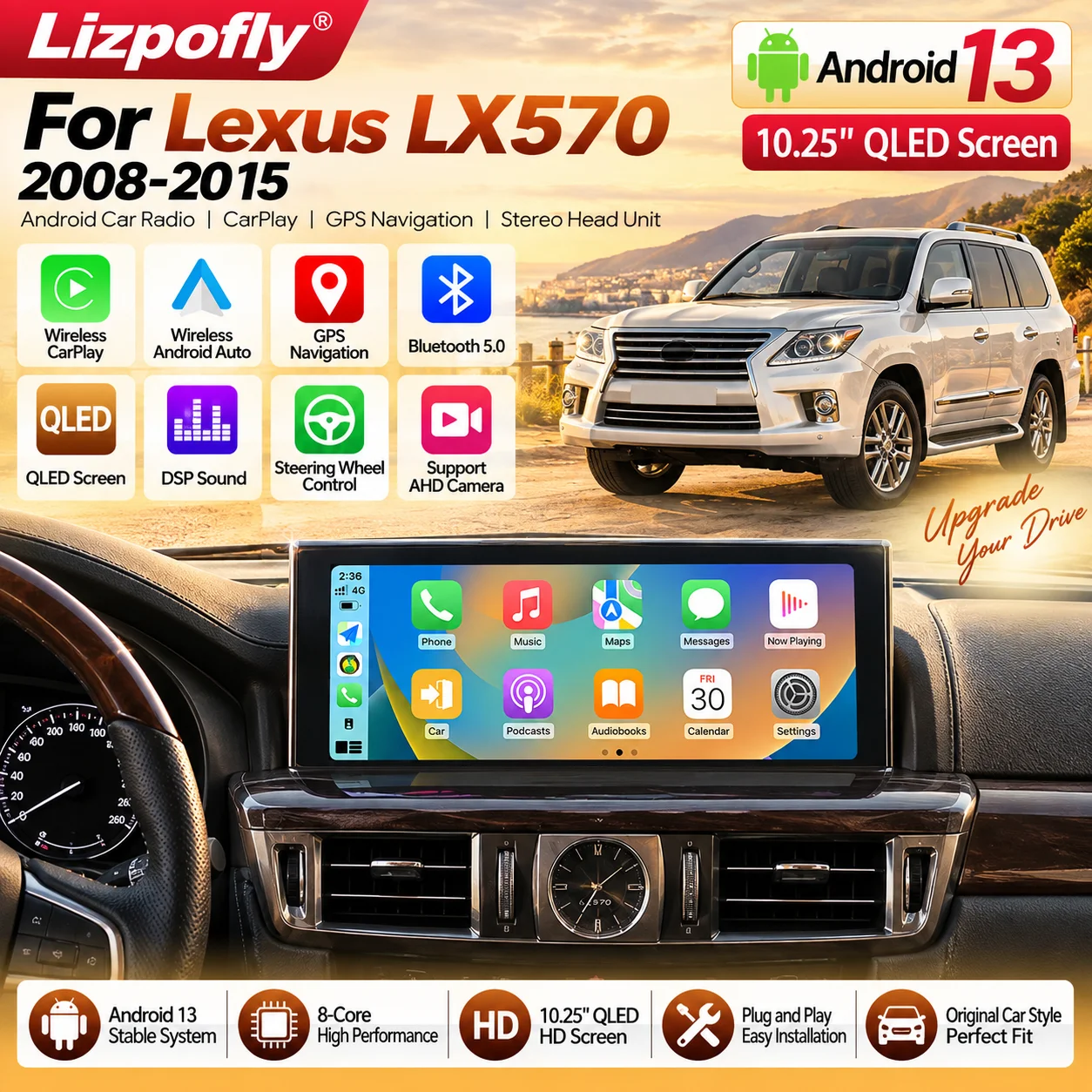 GPS Navigation QLED 10.25