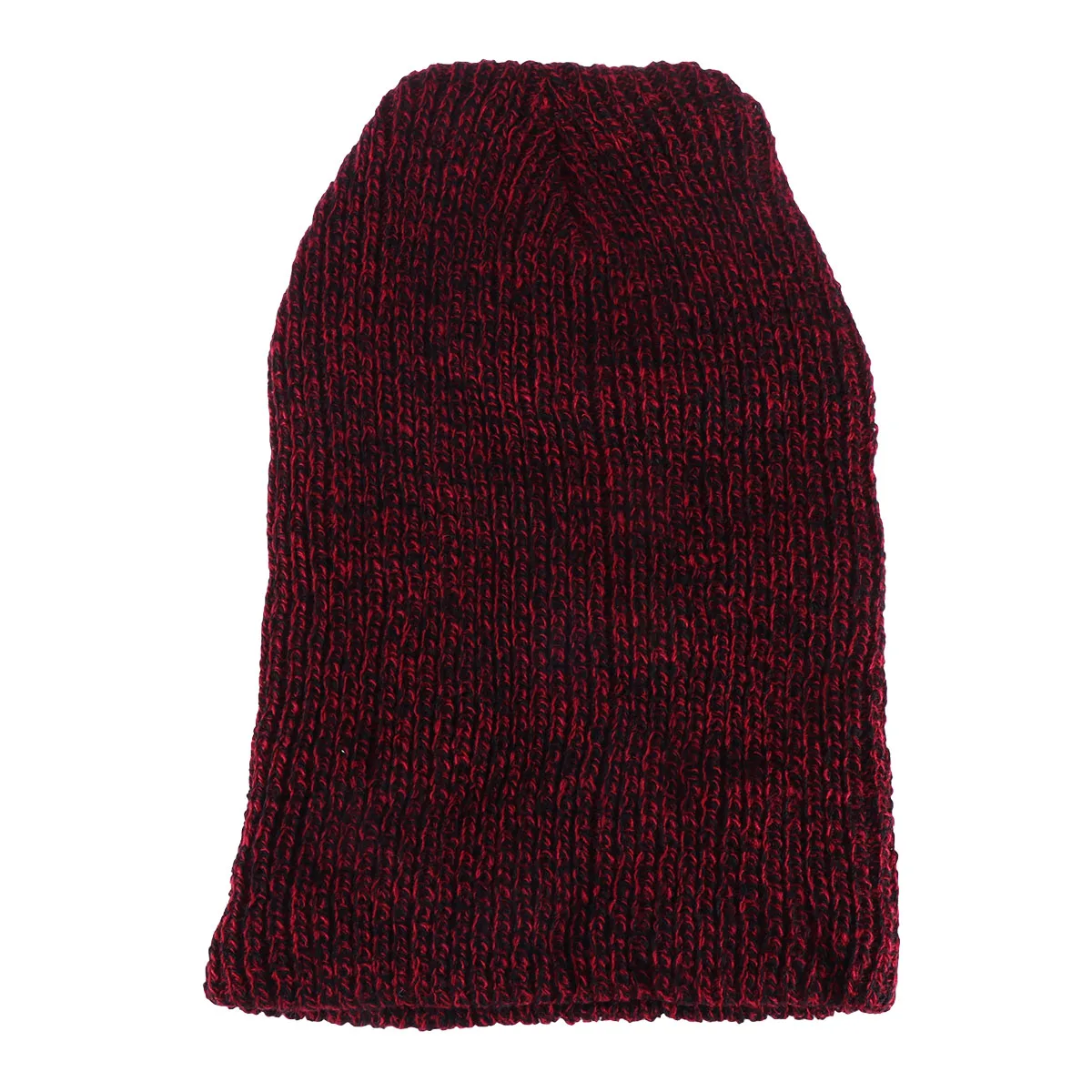 

Men Knit Woolen Hat Warm Ski Knitted Beanie Caps Fit Comfortable Machine Washable Dry Hang Cycling Winter Fashion
