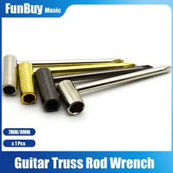 1pc 7mm 8mm 5/16'' Hex Guitar Truss Rod Wrench Repair Tool Turss Rod Adjustment Electric Guitar Hex Wrench