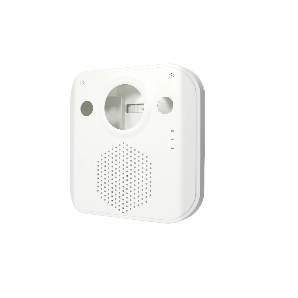 142X142X37mm ABS Wireless Alarm Enclosure Two Way Voice Intercom Emergency Call Button Housing One Touch SOS Dialer Case