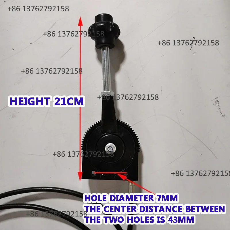 Universal Modified Hand Throttle Control Handle For Tractor Harvester Sprinkler Truck Marine  Engine