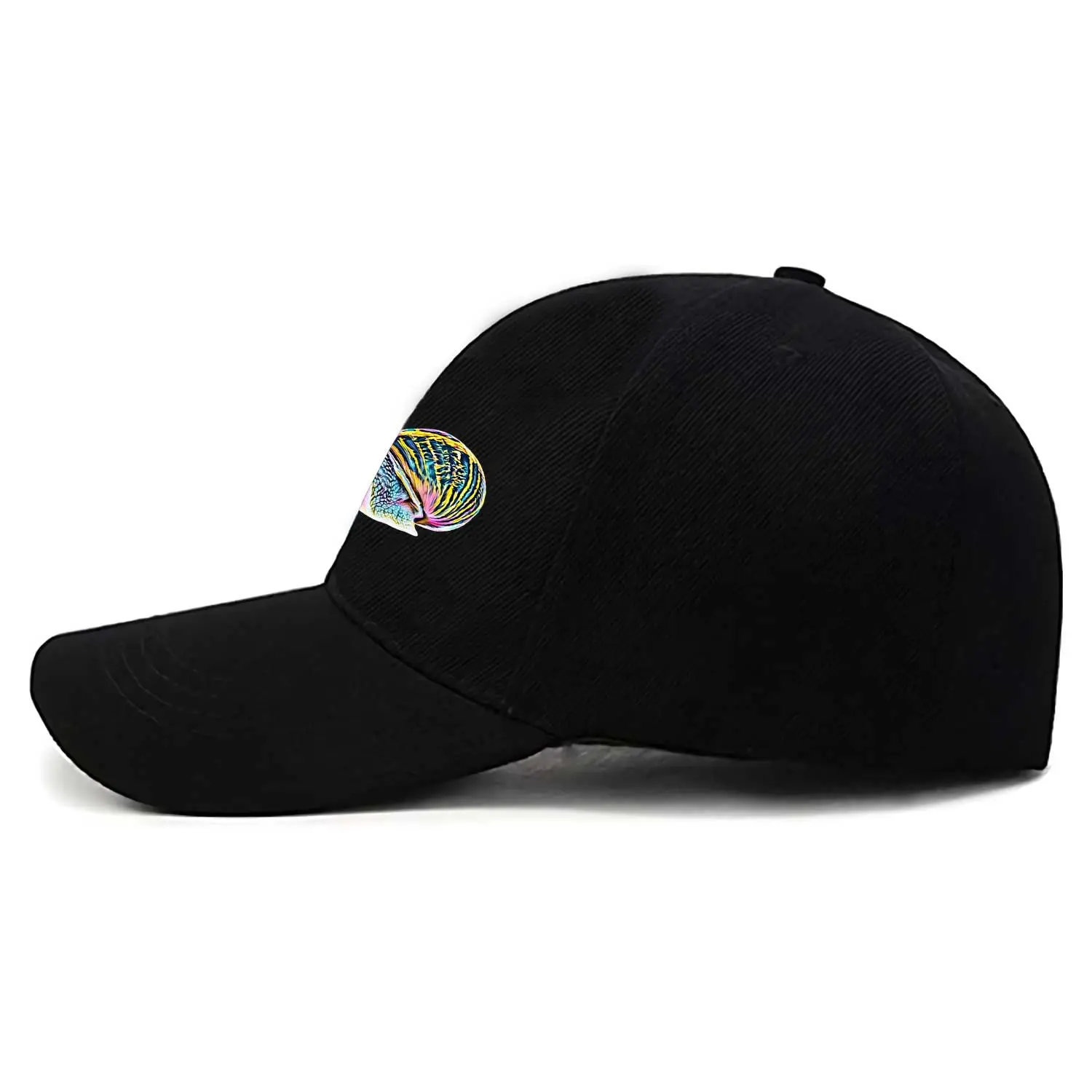 Gorra de béisbol de caracol, sombrero de papá ajustable, algodón sin estructura