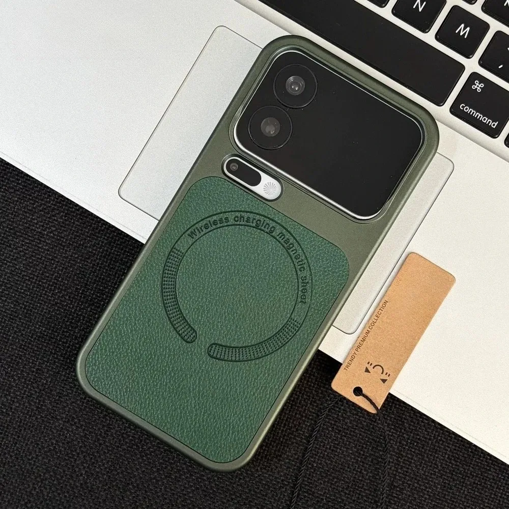 For Xiaomi 18 Pro Max Case Hard Magnetic Advanced Leather High-quality Anti Fall Cover For xiaomi 18 pro Shell Shockproof Bumper