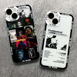The Weeknd XO Minimalist Poster Phone Case For iPhone 11 13 12 14 Pro MAX XS X XR SE 8 7 Plus Cover Transparent Fundas Coque