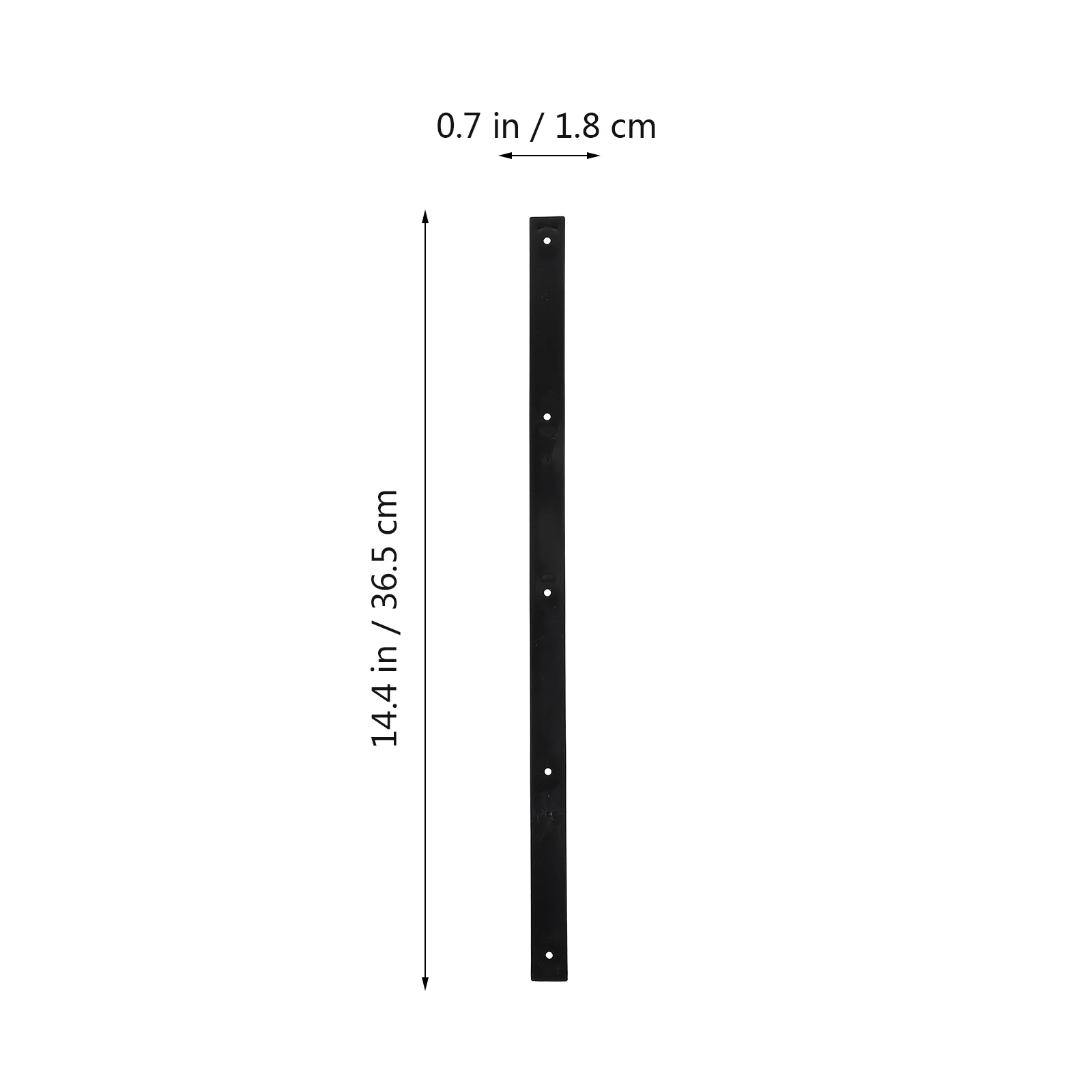 

2 Pcs Skateboard Bumper Professional Rails Bone Guards Accessories for Skateboards Snowboard Plastic Sturdy
