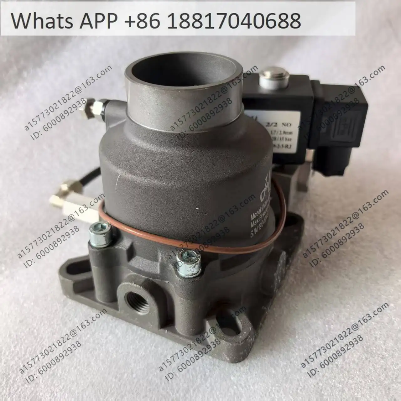 JIVH-40B-EGZ Relief Valve Solenoid Valve Module High Pressure Unloading, SCR20A Scoro Air Compressor Intake Valve