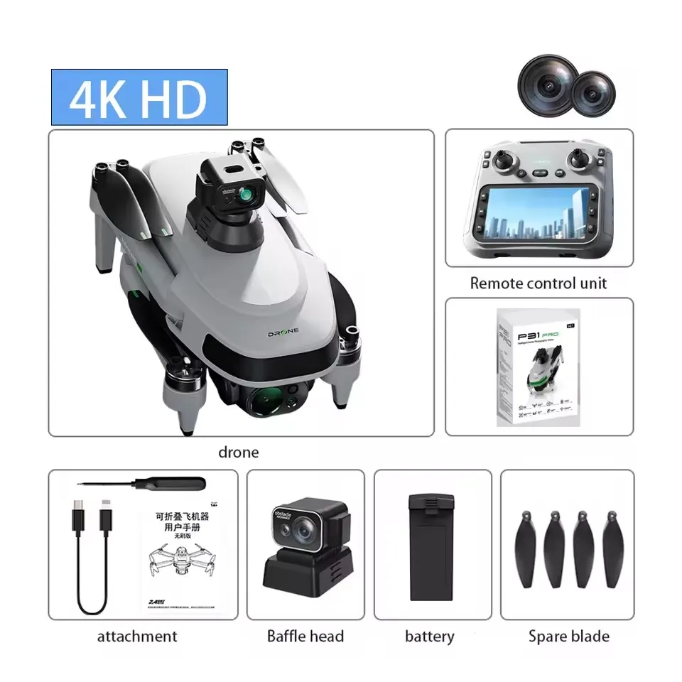 P31GPS بطارية توصيل خارجي 3.7 فولت 2700 مللي أمبير بطارية/المروحة ل P31 ماكس الطائرة بدون طيار شاشة بطارية توصيل خارجي شفرات P31 GPS ملحقات بطارية الطائرة بدون طيار #1