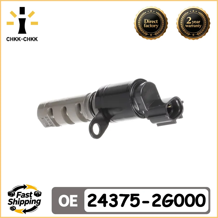 CHKKCHKK VVT Variable Valve Timing Solenoid 24375-2G000 24375-2G300 For Hyundai Genesis Coupe 2010-2011 L4 2.0L