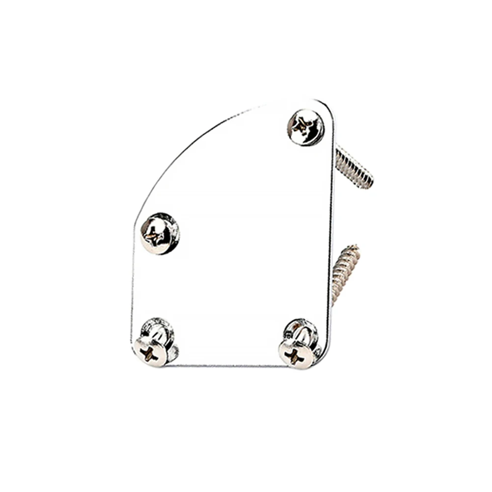 

Guitar Reinforcement Board 4 Holes GV123 Electric Guitar Neck Plate Replacement Metal Parts Accessories