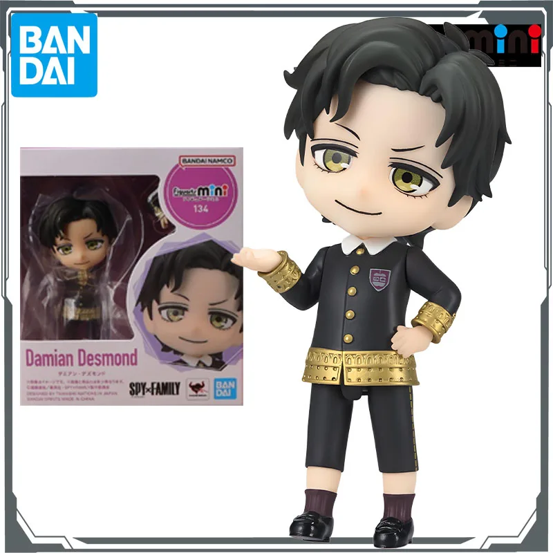 Bandai Original Handheld Kit Figuarts Mini SPY×FAMILY Damian Desmond&Becky Blackbell Anime Model Toys Model Gifts for Boys