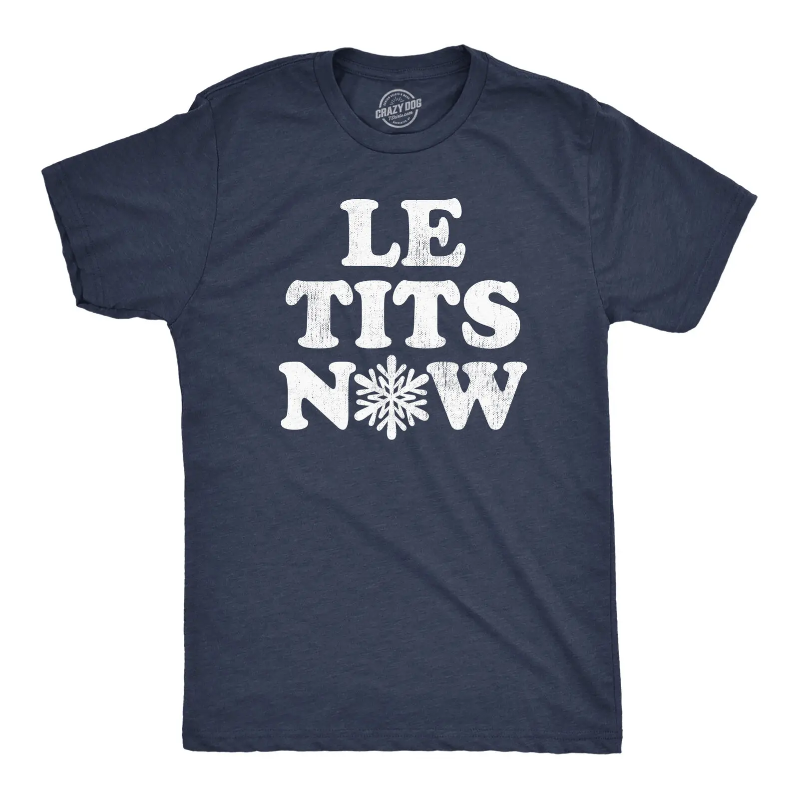 

Mens Le Tits Now T Shirt Funny Offensive Xmas Party b00b Song Joke Tee For Guys