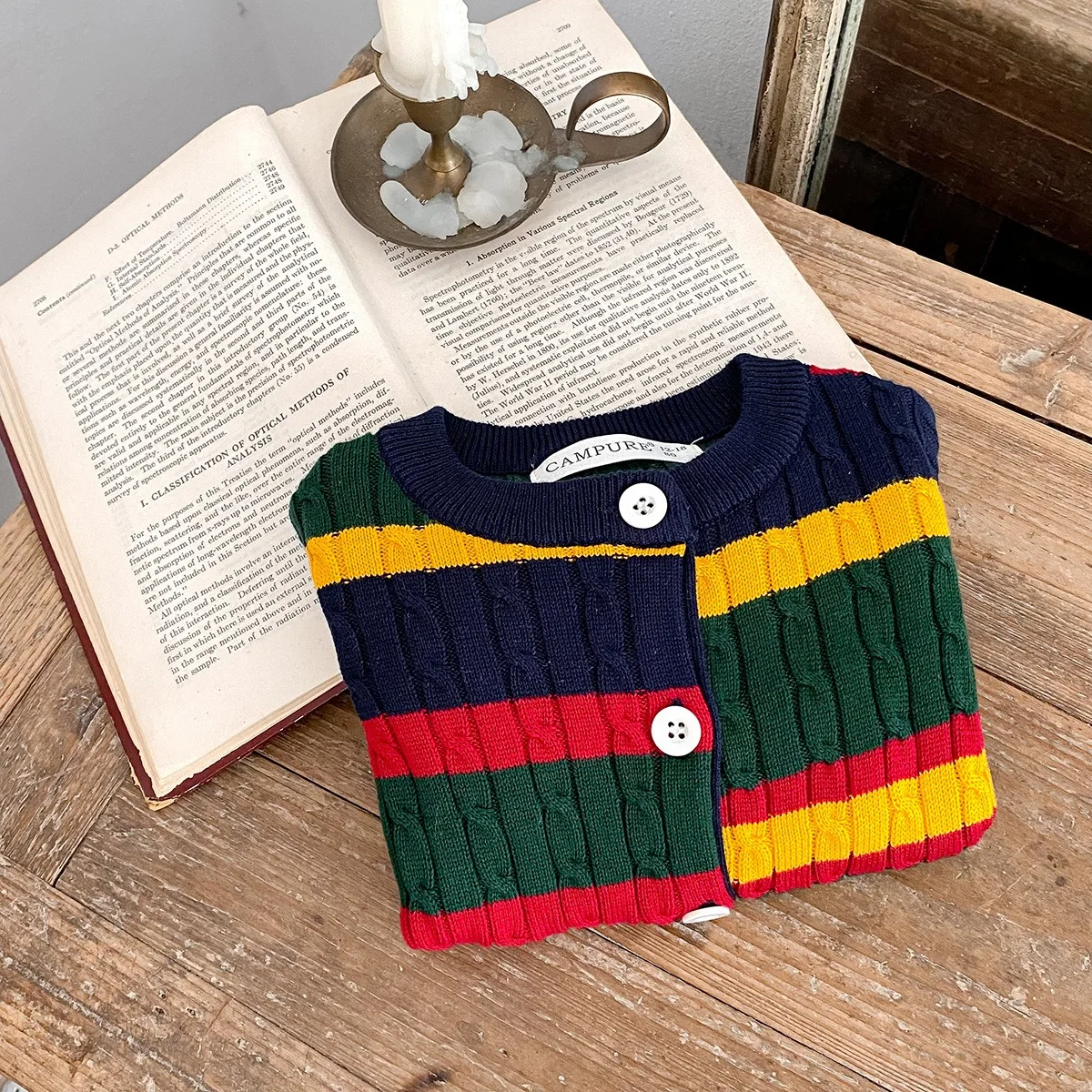 Ircomll Herbst Baby Mädchen Jungen Pullover Kleinkind Strickjacke Kinder Reine Baumwolle Stricken Tops Pullover Strickjacke Jacke 1-6Y – Detail 11