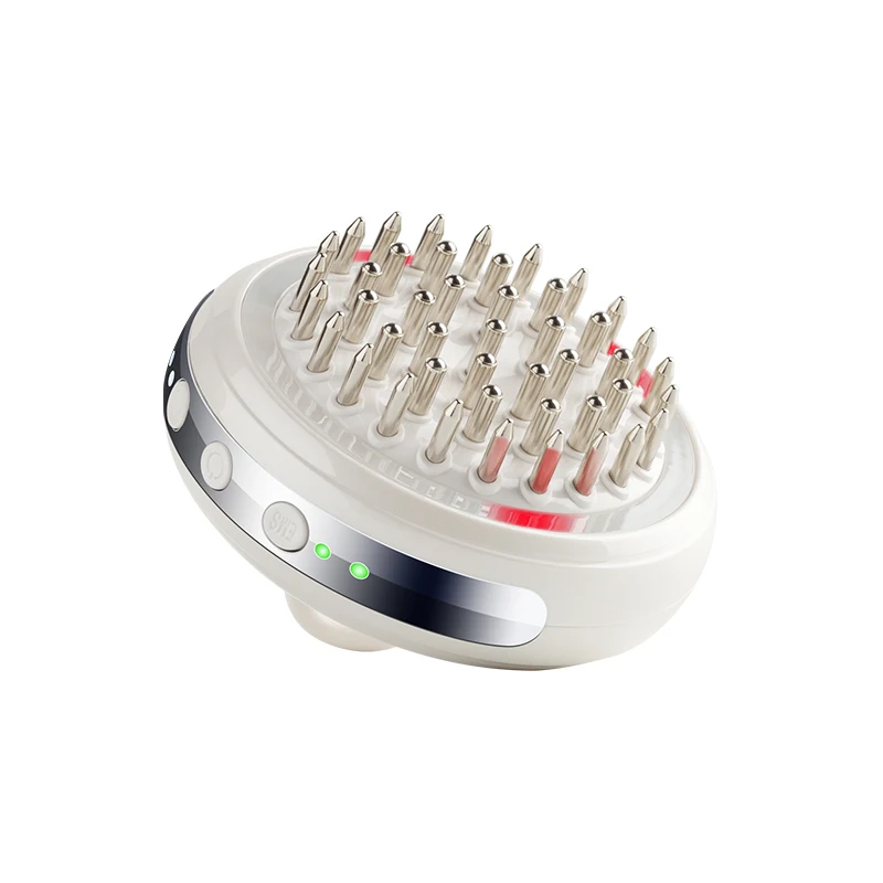 Infrared Red Light Scalp Massage EMS Vibration Hair Comb Pharmaceutical Minoxidi 5 Hair Growth for Women
