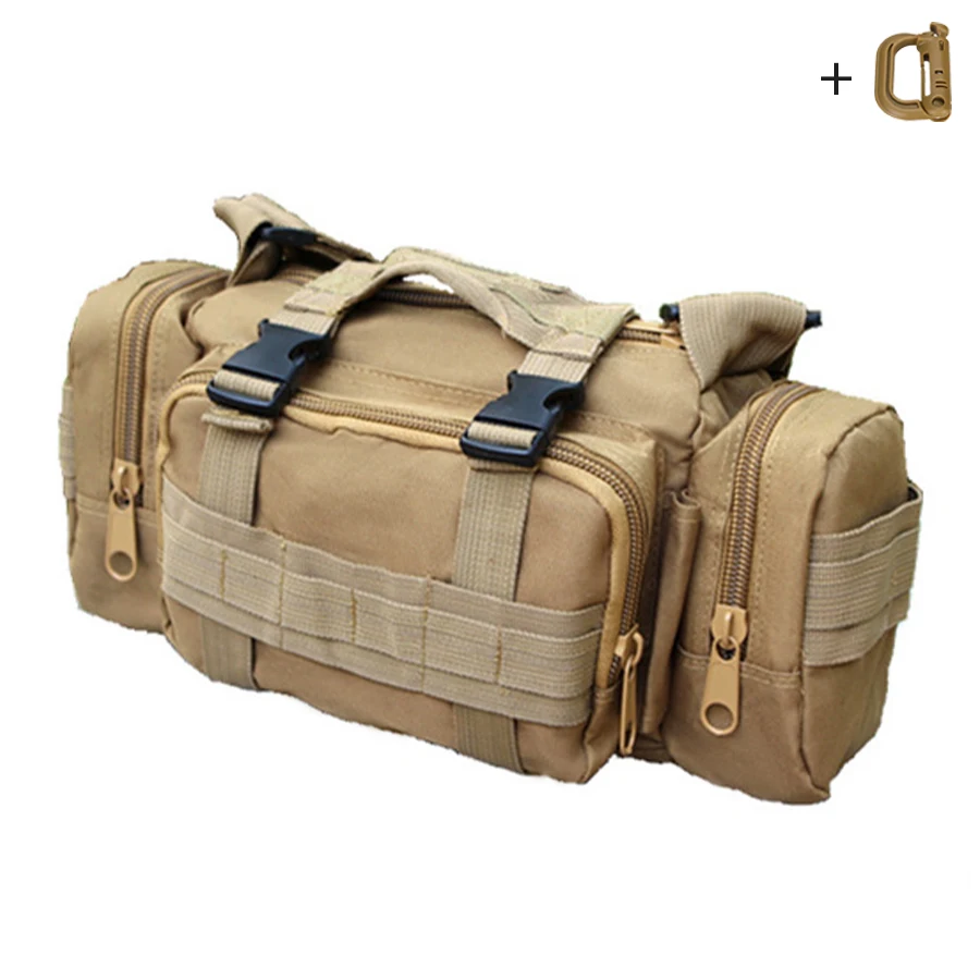 Multifunktionale Outdoor-Sport-Hüfttasche, Tasche für Fotoausrüstung, tragbar und verschleißfest zum Wandern und Radfahren – Detail 15