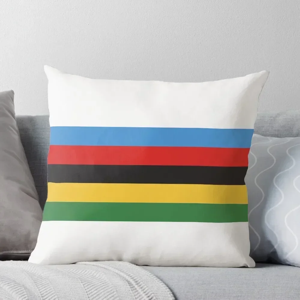 World Champion Stripes Throw Pillow Luxury Pillow Case christmas decorations 2025 pillow