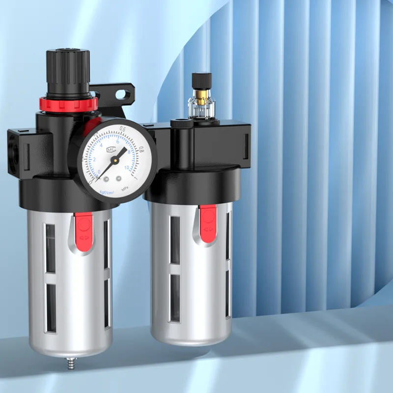 BFC2000/3000/4000 FRL Oil-water Separator Pressure Regulating Filter Pneumatic Double Piece