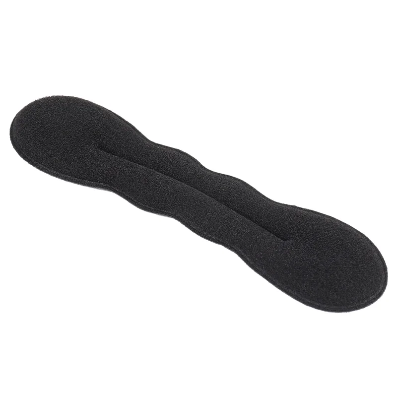 【مشعبية】صانع الكعك السحري (4 صغيرة، 4 كبيرة) إكسسوارات للشعر على شكل كعكة إسفنجية (أسود)