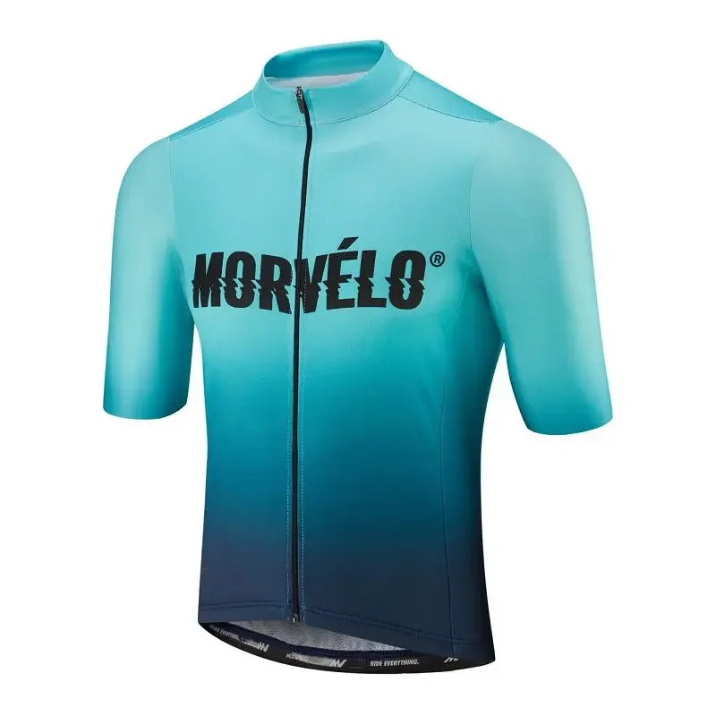 

НОВИНКА 2021 года, летние велосипедные трикотажные рубашки Morvelo Maillot Ciclismo для мужчин, быстросохнущая одежда с короткими рукавами для горного велосипеда, топы, одежда 2019 г.