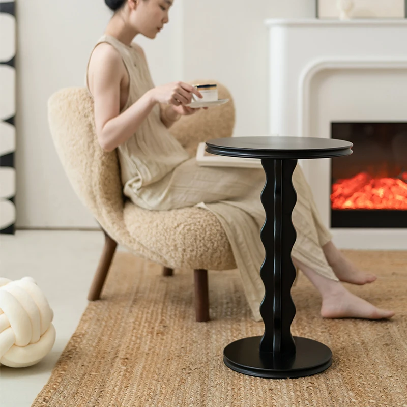 Minimalist Round Side Table Luxury Corner Table for Modern Living Room Coffee Tables Creative Nesting