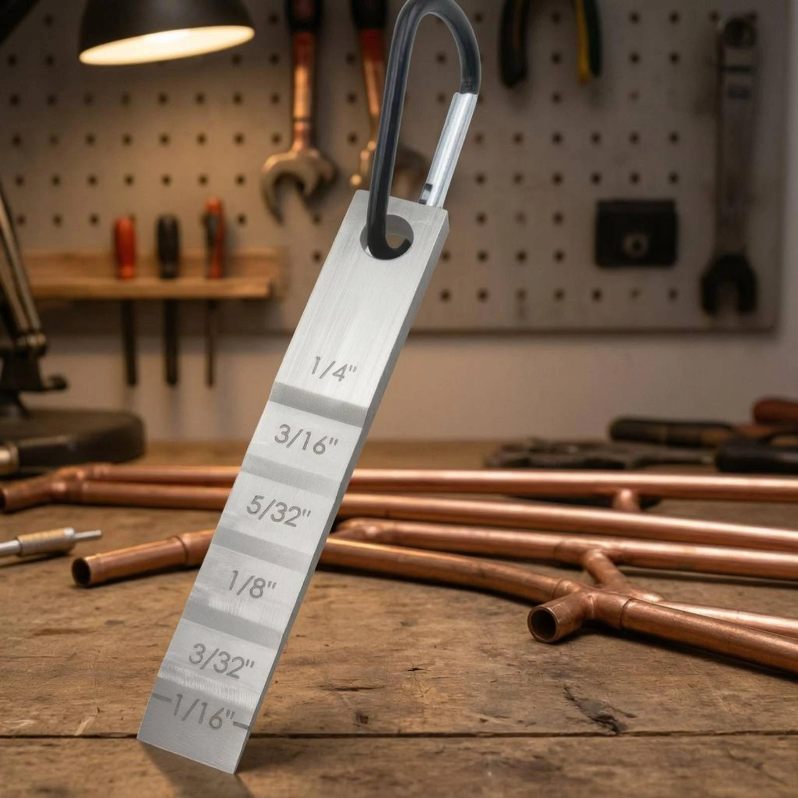 

Pipe Spacer Spacing Shim Engraved Imperial Markings Pipe Spacer Gauge Stepped Gauge Spacing Shim Tapered Hanging Hole