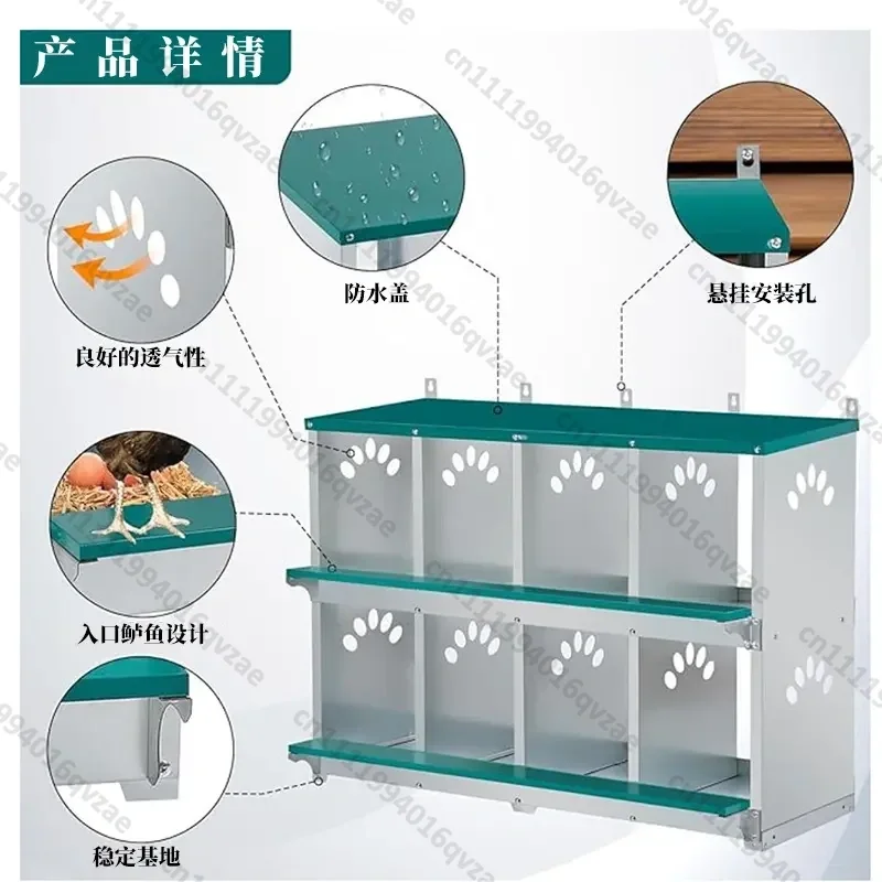 Automatic Manure Cleaning Chicken Coop Household Egg Box Chicken Coop Poultry Pigeon Nest