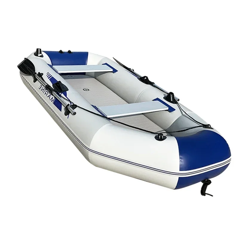 Solar Marine 230CM 3 Person PVC Inflatable Boat Fishing Kayak Canoe 2023 Hot Sale Air Mat Floor Outdoor Water Sports