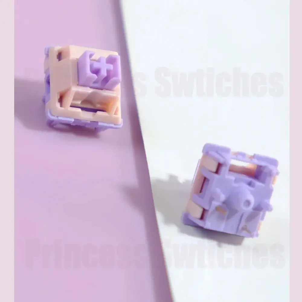 MMD Princess Switch V3 Linear Tactile Feel 5Pins 38/45/53/48/60g HIFI Sound Mechanical Keyboard Switches DIY