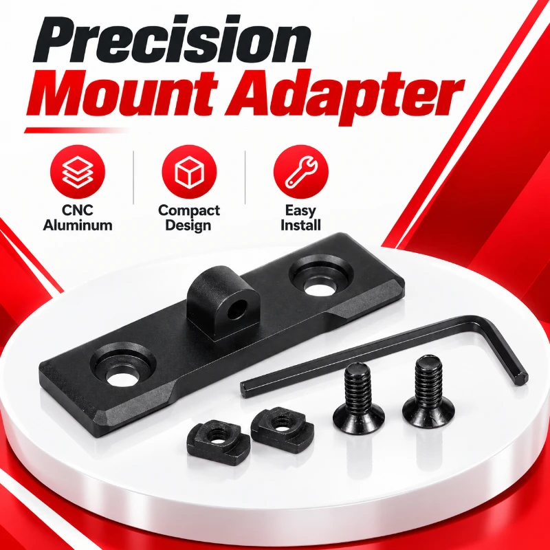 Durable Machined Aluminum Expansion Base Outdoor Multi-function Connector Bracket Assembly