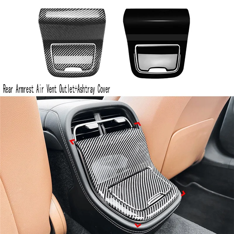 

AB41-крышка заднего вентиляционного отверстия для салона автомобиля, подлокотник, крышка пепельницы для Benz E-Class W214 E260 E300 2024+