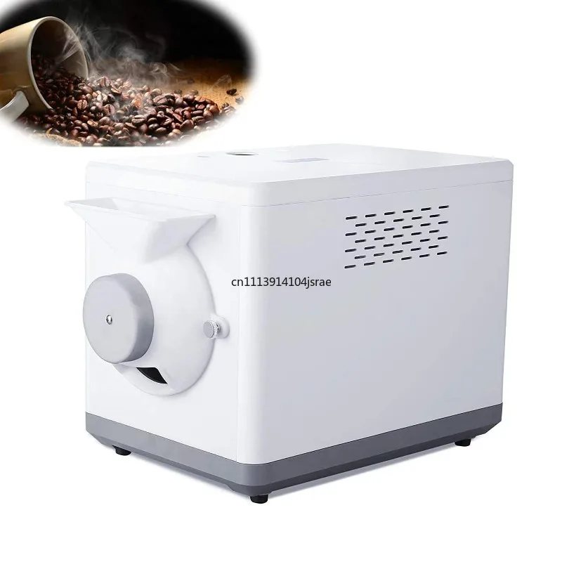 Household Automatic Coffee Bean Roaster, Mini Electric Grain Nut Baking Machine for Home Coffee Roasting & Snack Making