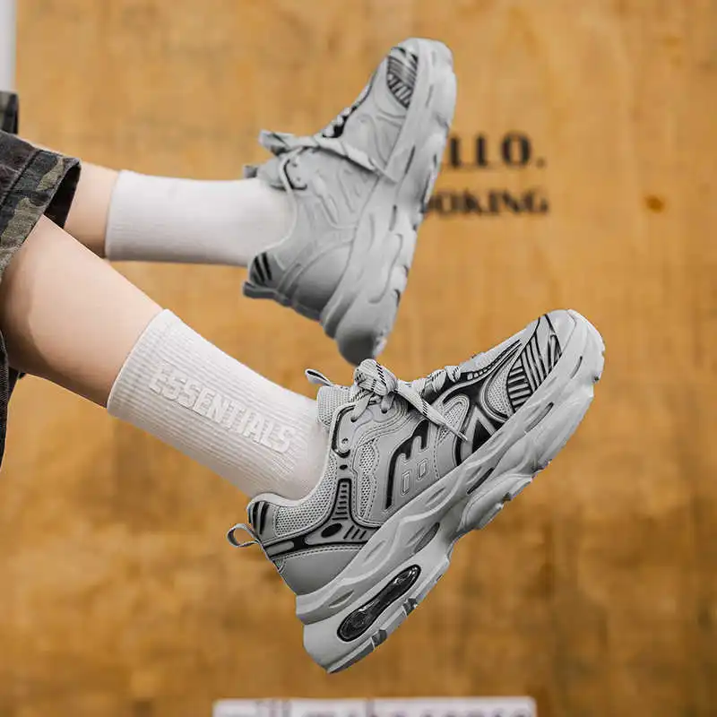 

Without Lace Parkside Men's Dress Sneakers Elegant Shoes Shoes Basket Sport Pas Cher Luxary Sports-leisure Teni Luxus