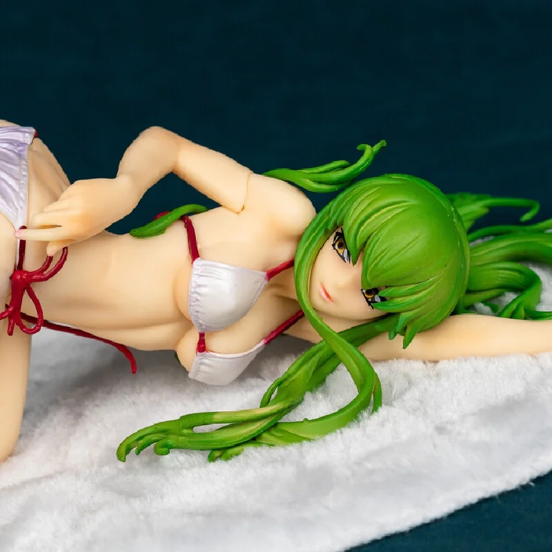 28cm Code Geass Lelouch Of The Rebellion Action Figure C.C. Sexy Swimming Ver Pvc Model Doll Collection Adult Toy Christmas Gift