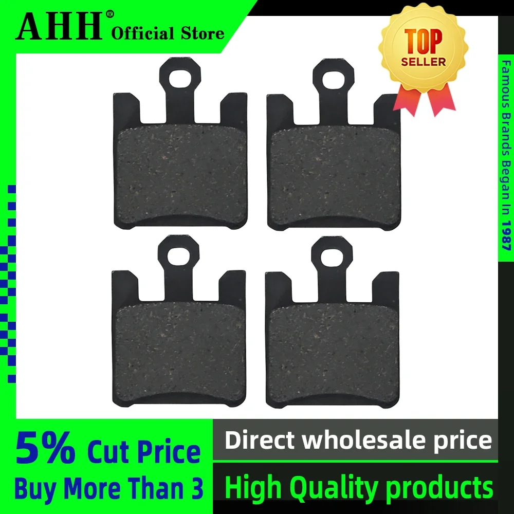 AHH High Quality Front Brake Pads Disks Shoes For KAWASAKI ZX6R ZX-6R ZX-R NINJA ZX636 2003-2006 2003 2004 2005 2006