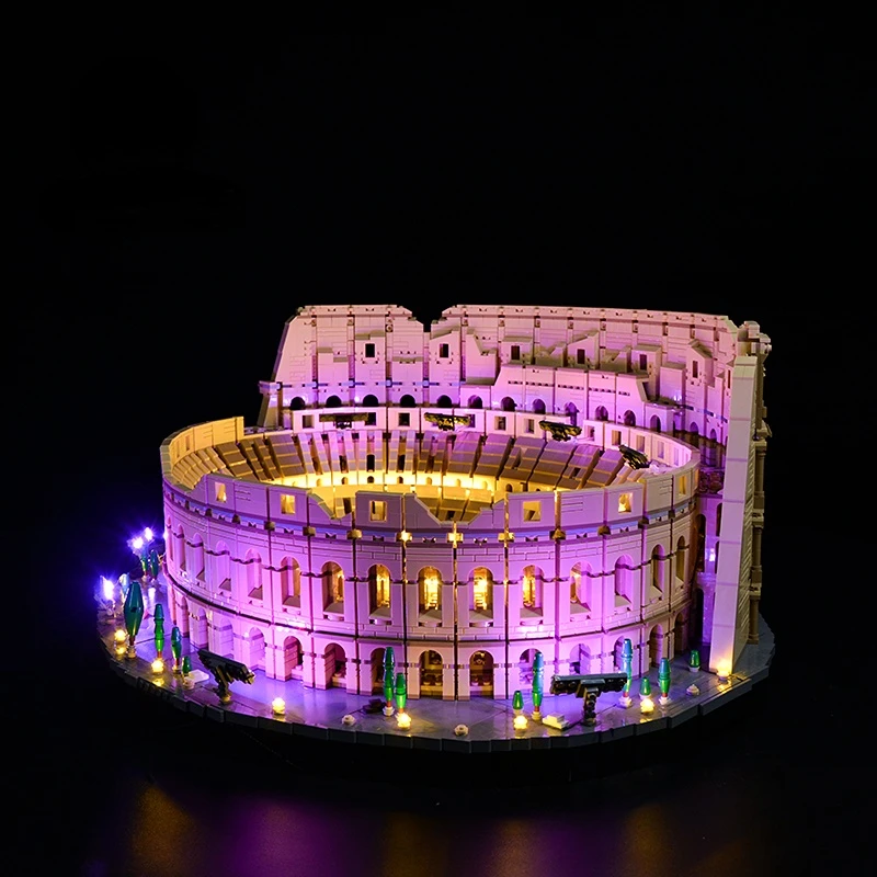 No Bricks LED Light Kit for Colosseum 10276